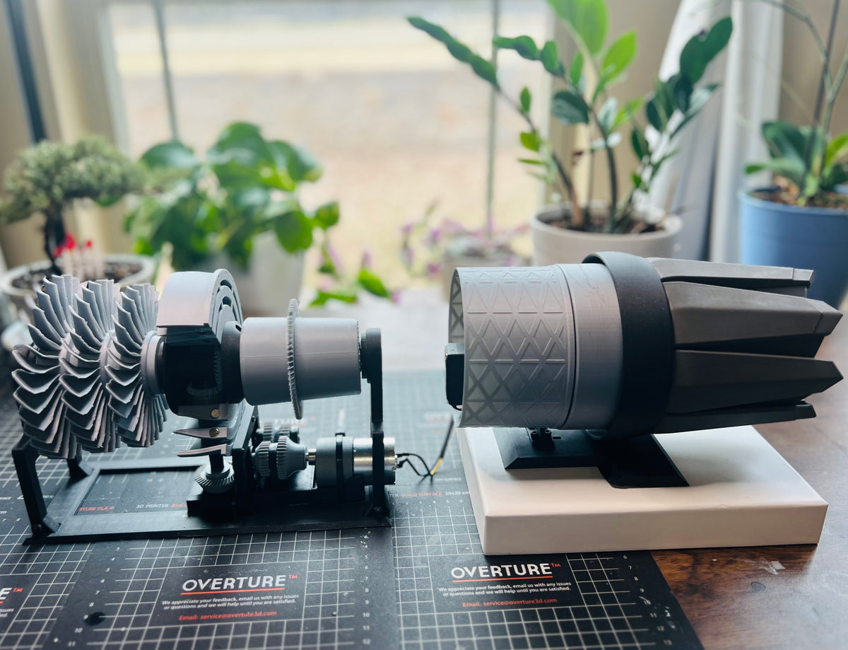 Additive Jet Engine Premium 3D Printed Jet Engine Scale Models – Additive Propulsion